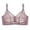 Purple, variant on Sngxgn Womens Satin Full Coverage Bra,S upport Underwire Bra(Green,36D)