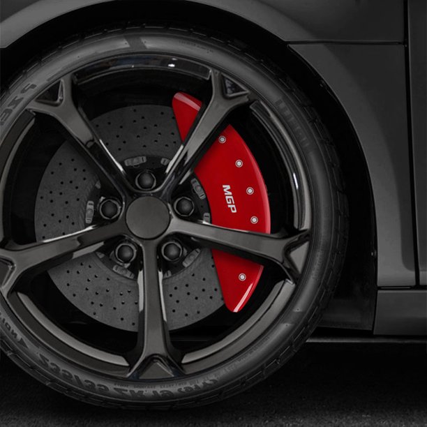 Mgp Set Of 4 Red Caliper Covers For 2017 2018 Mercedes Benz C43 Amg Base Walmart Com Walmart Com