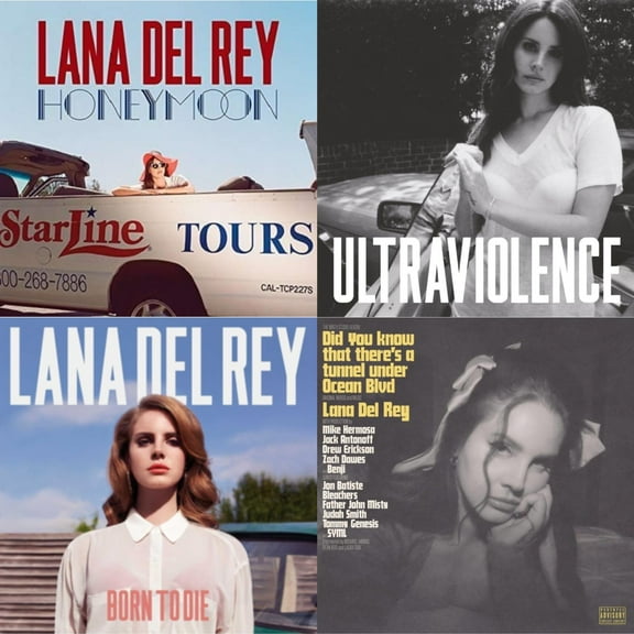 Honeymoon & Ultraviolence & Born To Die & Did You Know That There’S A Tunnel Under Ocean Blvd (X) (2LP/180G)