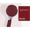 thumbnail image 2 of Lightweight High-Pressure Handheld Shower Head with Powerful Shower Spray in Multiple Vibrant Colors (ARCH-BURGUNDY), 2 of 8