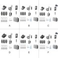 thumbnail image 3 of Dron WiFi Matsuzay cuadricóptero portátil Negro Tipo 2, 3 of 6