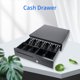 thumbnail image 4 of POS Caja registradora Cajones Cajero Caja con 5 billetes 5 Monedas Caja registradora Interfaz R CACAGOO Cajón de dinero, 4 of 7