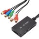 thumbnail image 4 of Componente A Compatible Para Hdmi Converter Ypbpr A Compatible Para Hdmi Converter Compatible Para Blu-Ray Player/Wii/Ps2/Ps3 seitruly EL016246-00, 4 of 5