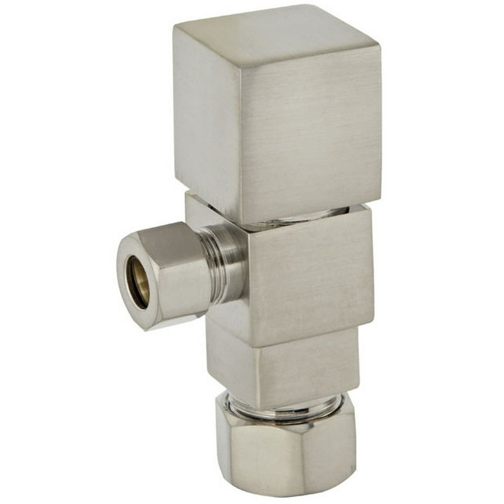 Monogram Brass Mb-Svlv-900 Decorative Contemporary Quarter-Turn Water Supply Angle Stop ...