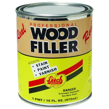 UPC 070663000693 product image for Leech LWF-69 Superior Grade Wood Filler, 1 pt Can, Natural | upcitemdb.com