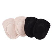 WALFRONT Gel Heel Lifts for Shoes Bone Spur Relief Cushion Self-adhesive Half Inserts Heel Cups Foot Pads Ankle Support Insoles for Plantar Fasciitis(2 Pairs)