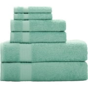 Mainstays Ms Towel Set6 Green Menthol