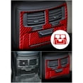 thumbnail image 4 of Real Bright Soft Car Interior Carbon Fiber Sticker DecorationFor Lexus IS250 IS350 2006-2012 Red Carbon Fiber Rear Air Vent Outlet CoverAuto Car Protection Interior Accessories, 4 of 8