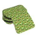 thumbnail image 4 of Kdxio Cute Green Frog for Double Compartment Pen Case Oxford Organizer with Zipper Pockets for Students Artists, 4 of 7