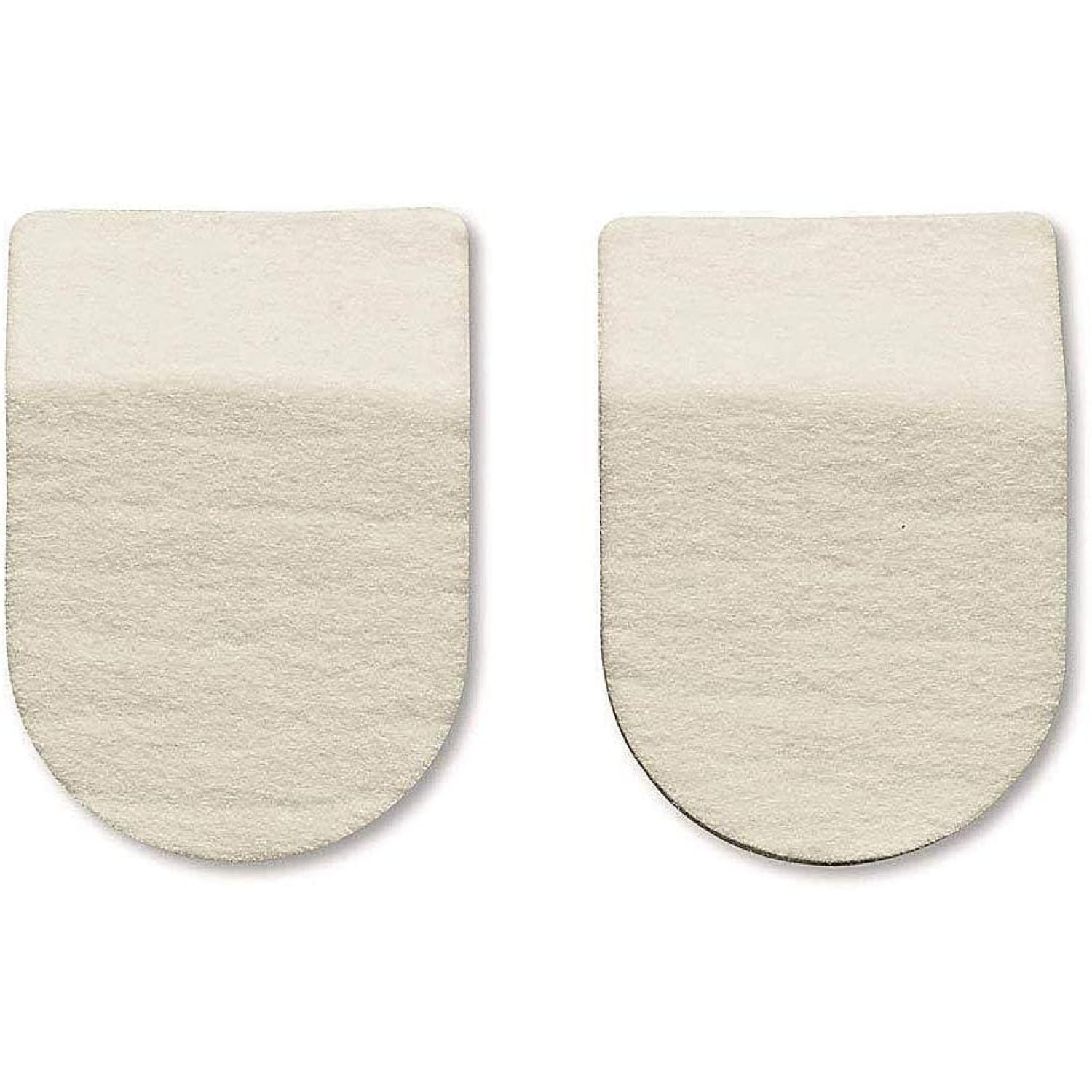 HTYSUPPLY Heel Pads, 2 Inches Wide/1/2 Inch High Wool Felt Heel