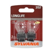 Sylvania 3157 Long Life Automotive Mini Bulb, Pack of 2.