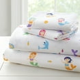 thumbnail image 6 of Wildkin Kids 4 Pc Toddler Microfiber Bed in a Bag for Boys & Girls (Mermaids Blue), 6 of 9