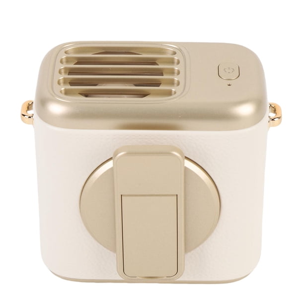 Ventilador De Cintura, ABS Portátil 360 Grad Ajustable Ventilador De 3 Velocidades Recargable Con Clips Seguros Para Eventos Al Aire Viaje