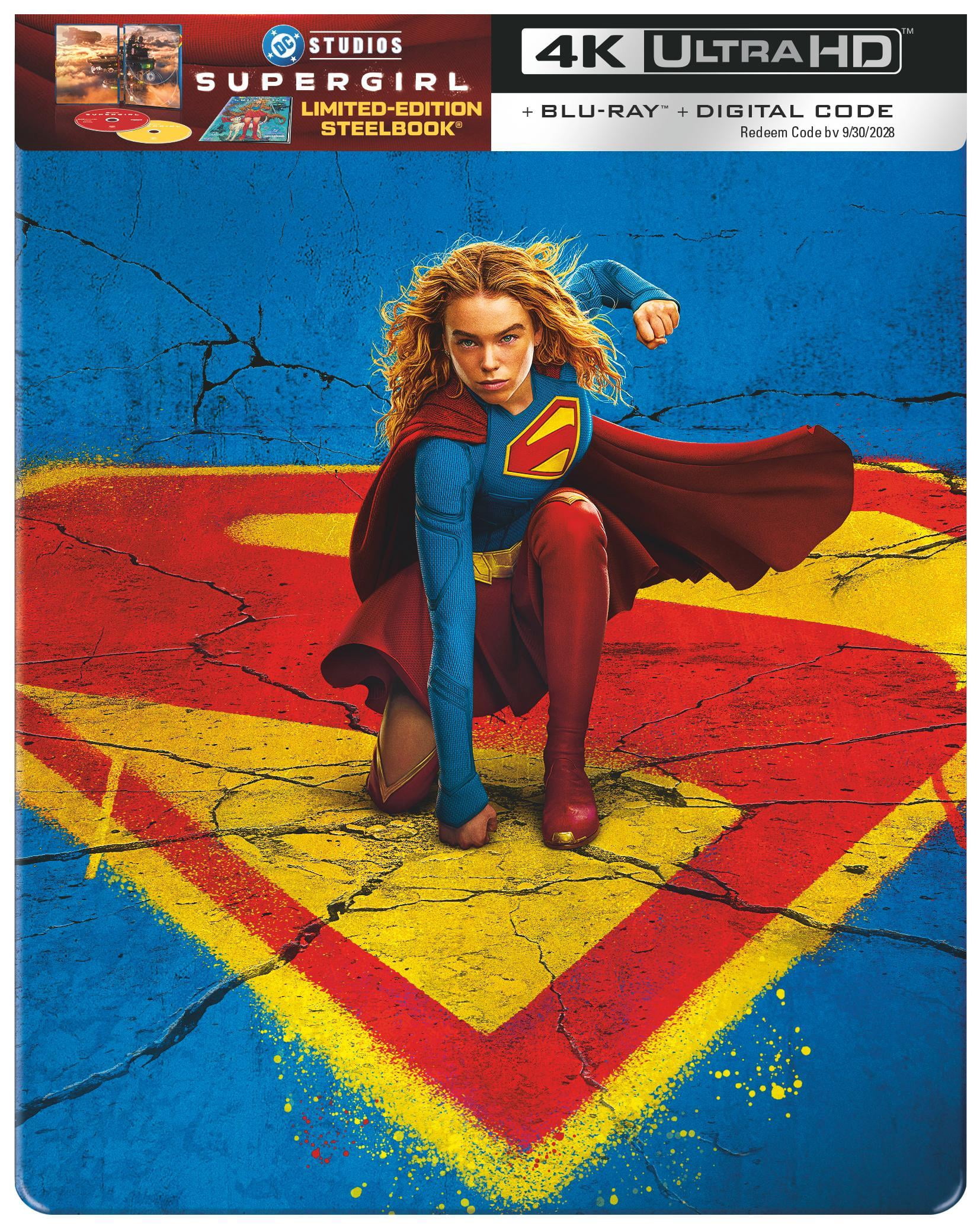 その他 Supergirl [Blu-ray] Supergirl (2026) (Steelbook) (4K Ultra HD + Blu-ray + Digital Copy