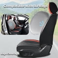 thumbnail image 5 of 2015 for TOYOTA COROLLA Car Seat Cover, Red Edge Car Seat Covers, Waterproof Faux Leather 5 Piece Full Set Wear Resistance Protect and Upgrade Seats, Pet Car Seat Covers, 5 of 9