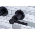 thumbnail image 4 of Kingston Brass KS8028DL Concord 2 Handle Roman Wall Mount Bathtub Faucet Set, 4 of 9