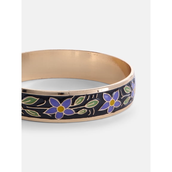 No Boundaries Floral Bangle Bracelet, Women's