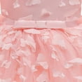 thumbnail image 7 of vokkrv Toddler Tutu Dress Little Girls Fluffy Summer Dresses Casual Party Tulle Sundress for Kids Pink 3-6 Months, 7 of 7