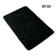 thumbnail image 5 of Inteprter Alfombrilla de baño de secado rápido, Color sólido, antideslizante, absorbente, para baño, baño, cocina, alfombrilla de baño, Juegos de accesorios de baño Negro 40x60cm, 5 of 6