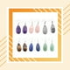 thumbnail image 2 of Guardurnaity 1 par de pendientes de cristal de estilo informal de diseño Simple para mujer, pendientes colgantes para fiesta de boda para niñas, Ropa, zapatos y accesorios Miscelánea Verde, 2 of 6