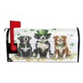 thumbnail image 3 of Ryvnso Mailbox Cover Magnetic Dogs Clover Mailbox Wrap Large Size 25.5x21 Inch, 3 of 8