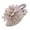 Pink, variant on Mepaouo Girls' Sandals Open Toe Summer Flat Dress Shoes Elastic Ankle Strap Chiffon Flower Flip Flops