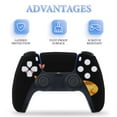 thumbnail image 4 of Cat Illustration PS5/PS5 Slim Digital Disc Skin Sticker For Console And Controller Skins, 4 of 7