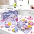 thumbnail image 2 of Set de fiesta de té Pre-World Princess Tea Time Toy para niñas de 3 a 6 años, 2 of 8