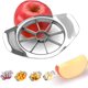 thumbnail image 1 of Cortr de manzana, 8 rebanadas, cortr, divisor, cuña con asa, hoja de acero inoxidable, cortr de frutas profesional, ahorro de tiempo, cortr de frutas, 1 of 3