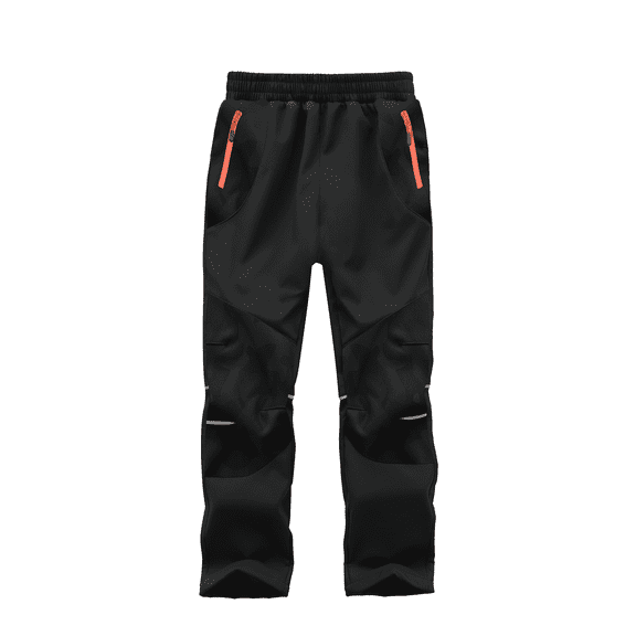 Lavenicole Kids Boys Girls Youth Waterproof Hiking Ski Snow Pants Elastic Waist Warm Insulated Pants