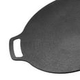 thumbnail image 6 of Washranp BBQ Grill Pan,Round Non-stick Heat Resistance Iron Griddle for Stove Top Camping Stove, 6 of 8