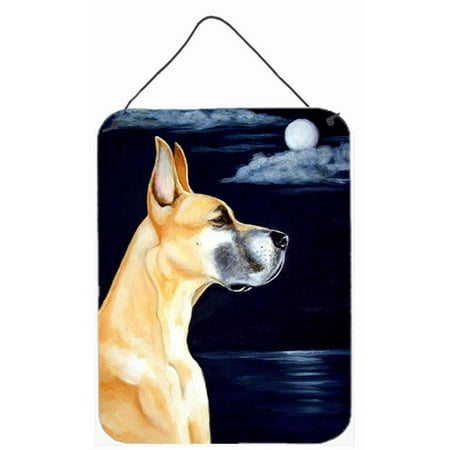 

Fawn Great Dane in the Moonlight Aluminium Metal Wall Or Door Hanging Prints