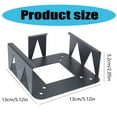 thumbnail image 2 of Efficient Metal Mount Wall/Under Desk Mount Bracket for Small Desktop Computer Display for Designers and Programmers, 2 of 8