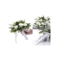 thumbnail image 6 of Beautiful White Foamflower Bridal Bouquet Artificial Flowers Wedding Flower Arrangement Perfect for Bridal Decor, 6 of 11