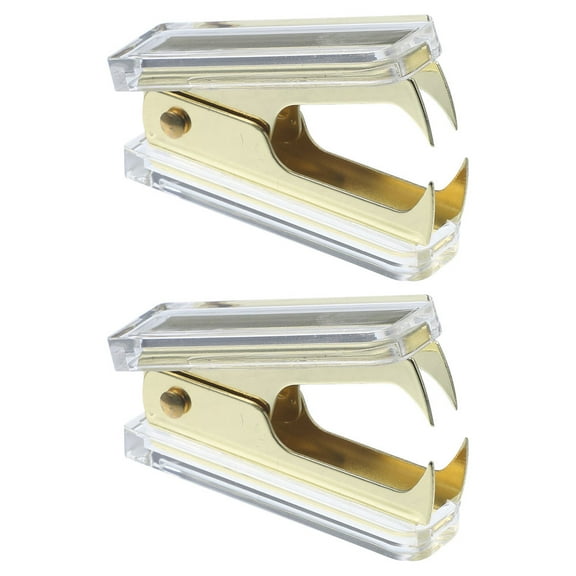 UPKOCH 2Pack Multi-Use Staple Remover Stick for Office and Adults