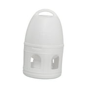 Water Dispenser Dove Automatic Feeder with Handle Water Pot Container White 5L