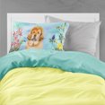 thumbnail image 2 of Carolines Treasures CK1283PILLOWCASE Tibetan Mastiff Spring Fabric Standard Pillowcase, 2 of 2