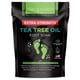 thumbnail image 1 of Aceite de árbol de té extra fuerte para remojo de pies con sal de Epsom, fabricado en Estados Unidos, para uñas de los pies, pie de atleta, picazón en los pies, olor persistente y maloliente, pedicura, 1 of 7