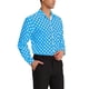 thumbnail image 4 of Camisa de vestir de botones de manga larga para hombre INSPIRE CHIC con estampado de lunares, tamaño L, casual, 4 of 7