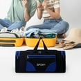 thumbnail image 1 of Bolsa de lona con correa ajustable, bolsa de viaje deportiva para senderismo, picnic en la, 1 of 9