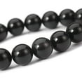 thumbnail image 3 of Natural Black Obsidian Bracelet 10MM Tibetan Mala Bead Crystal Gemstones Bracelet For Men Woman, 3 of 6