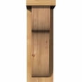 thumbnail image 2 of 5 1/2"W x 8"D x 16"H Carmel Smooth Corbel w/Backplate, Western Red Cedar, 2 of 9