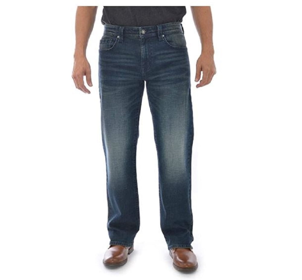T.K. AXEL Men's Slim Boot Fit Denim – Medium Wash, 34x32 - Walmart.com