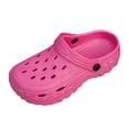 thumbnail image 5 of Rokment Womens Mens Clogs with Back Straps Wide Width Comfortable Quick Drying Closed Toe Orthopedic Walking Slip on Slippers Garden Shoes Barefoot Water Sandals for Beach Hot Pink Size 6.5, 5 of 5