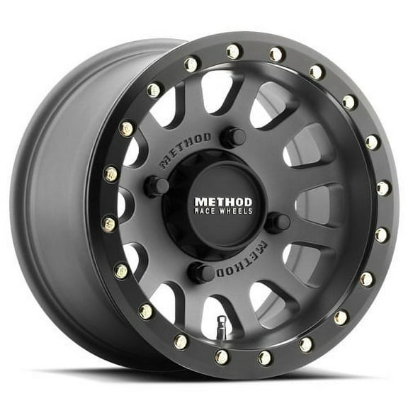 15x7 Method MR401 UTV Beadlock Titanium Wheel 4x156 (38mm)