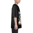 thumbnail image 4 of HANMUN Boys and Girls Tough Fashionable One Side Hot T-Shirts and Short Sleeves, Size XS-XL Made in USA, 4 of 4