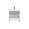 thumbnail image 3 of Elegant Kitchen and Bath Finnley 30 Inch Single Bathroom Vanity In White, 3 of 13