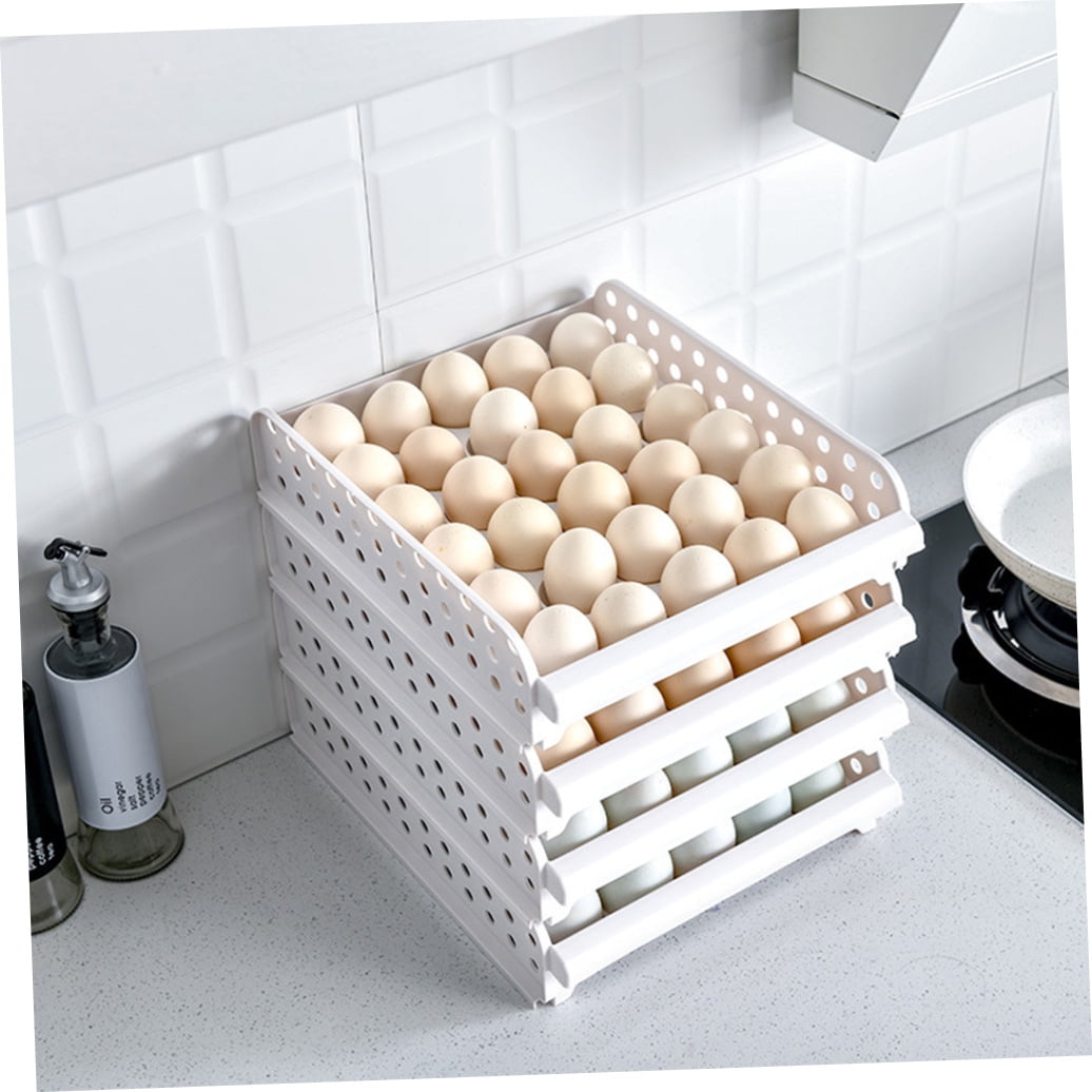 UPKOCH Shatterproof Egg Tray Kitchen Egg Holder Plastic for Egg Protection 1 Set