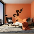 thumbnail image 2 of LaModaHome Modern Metal Wall Art, Sculpted Serpent Decor, Contemporary Snake Design, Unique Steel Wall Accent, Home Artwork, Minimalist DecorationHome Decoration Gift -23.6"x23.6"/60x60cm, 2 of 5