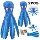 thumbnail image 1 of 8 Patas Pulpo Mascota Juguete Peluche Perro Suave Chirriante (azul), 1 of 7
